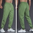 thumbnail image 4 of FDGIU Men's Drawstring Jogger Pants‌ - Breathable Fabric, Casual Sweatpants with Pockets, Elastic Waist Workout Athletic Pants, 4 of 4