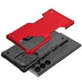 thumbnail image 3 of For Samsung Galaxy S25 Ultra Case, Slim Tough Shockproof Hybrid Heavy Duty 2in1 Dual Layer TPU Bumper Rugged Rubber Defend Armor Phone Cover (Red), 3 of 8