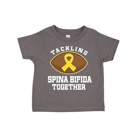 Inktastic Spina Bifida Awareness Ribbon Boys or Girls Toddler T-Shirt