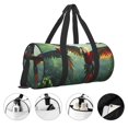 thumbnail image 3 of Fuzoiu Flying Parrots In Jungle Print Travel Bag, Large Capacity Travel Bag, Sports Gym Bag, Travel Duffel Bag, Weekender Overnight Bag for Women and Man, 3 of 6
