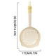 thumbnail image 3 of Fiudx Ofertas de la semana Cuchara para lo mein de alto valor nominal, cuchara grande con fugas, albóndigas resistentes a altas temperaturas, cuchara para escurrir pasta, cuchara coladora, 3 of 5