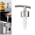 thumbnail image 2 of Metal Soap and Lotion Dispenser Replacement Pump for Hand Sanitize Bathroom Kitchen Accessories -, 2 of 6