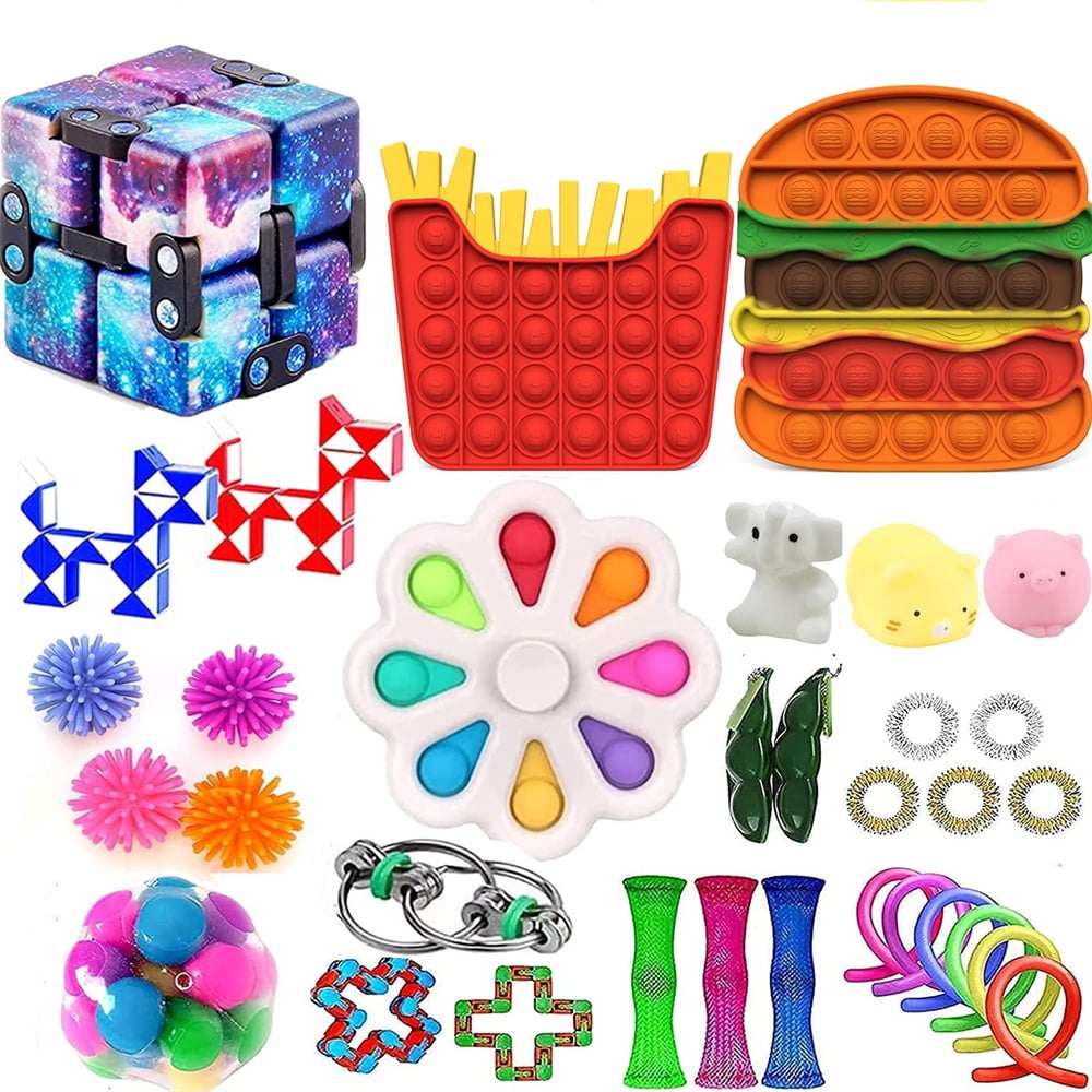 Poppet Bubble Sensory Bag Fidget Toy Simple Dimple Zappel Spielzeug Girls Gift 