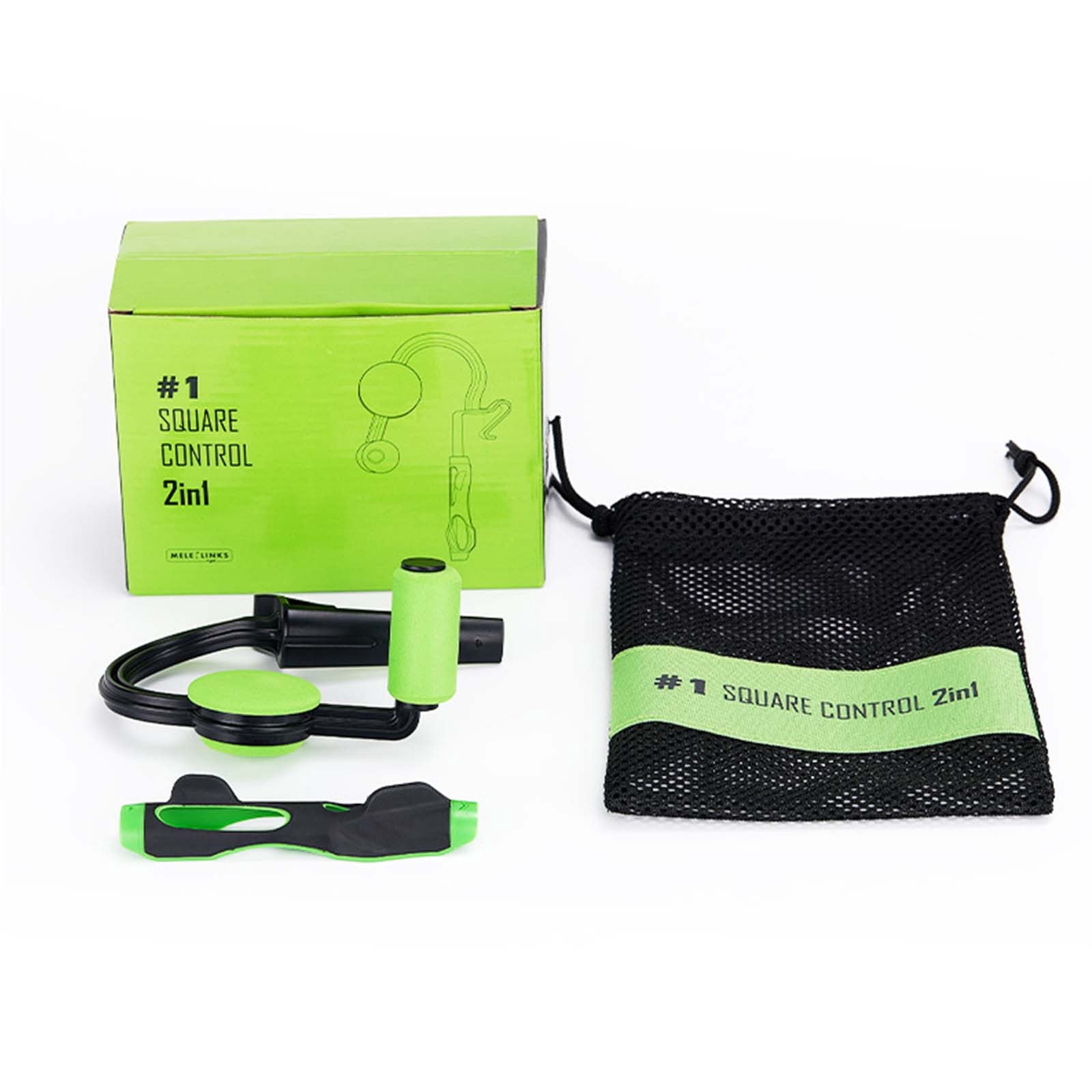 2In1 SquareSet Swing Trainer for Outdoor Sports Pro Corrector Feel Based Instant Pads Fix Universal Fit Swing Strengthen Grip and Posture