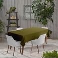 thumbnail image 2 of Vargottam Indoor/Outdoor Tablecloth 58 x 120" Inch Rectangular Tablecloth Waterproof Patio Table Cloths, Spring/Summer Table Covers for Backyard Circular Table/BBQs/Picnic - Olive Green, 2 of 6