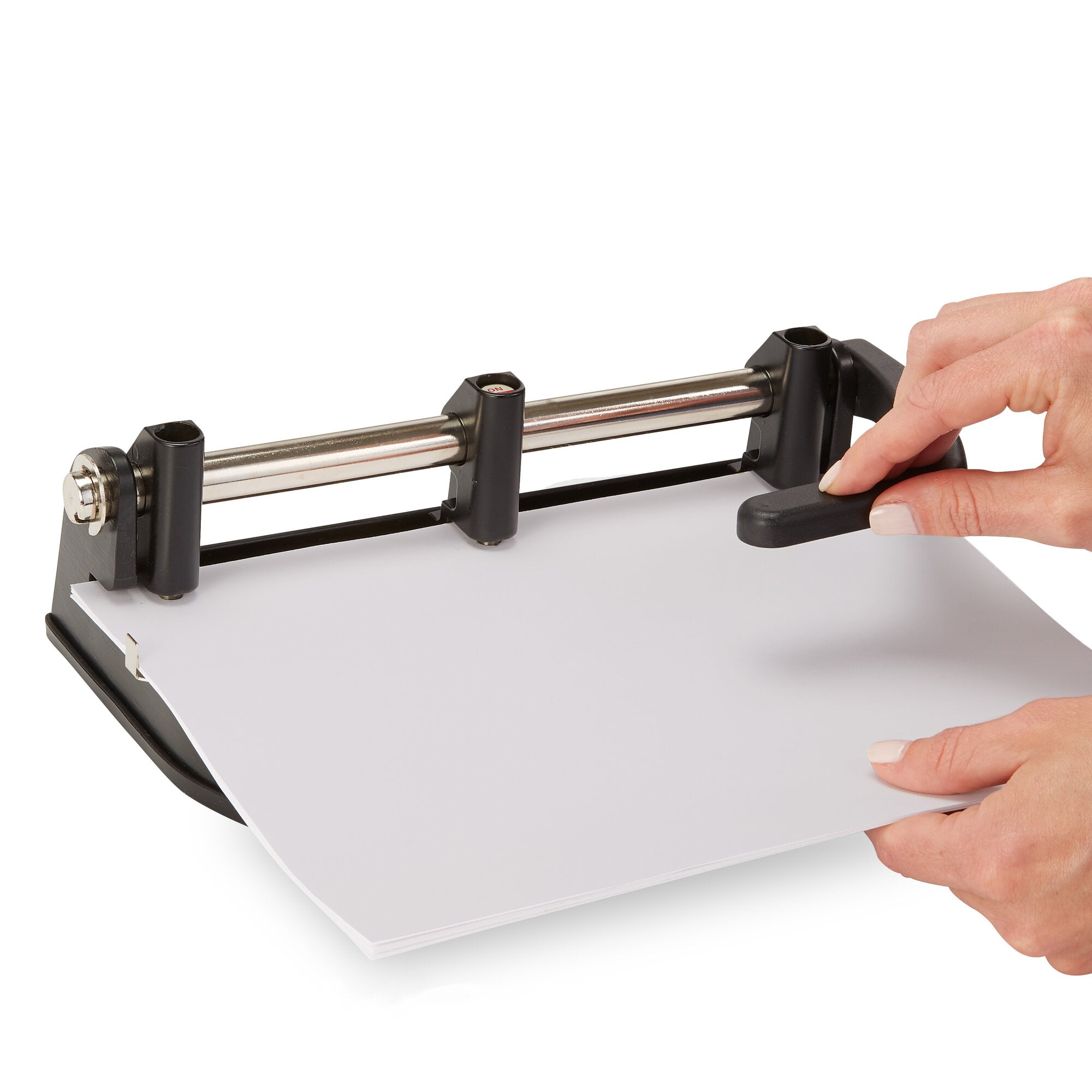 Swingline Lever Handle Heavy Duty Punch, 2-7 Holes, Adjustable Centers, 32 Sheets
