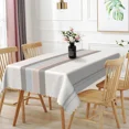 thumbnail image 3 of Tchckioa Minimalist Tablecloth,60x102 Inch Rectangle Waterproof Table Cloths for Kitchen Dining Decor, 3 of 6