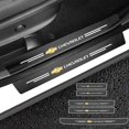 thumbnail image 2 of Protector De Puerta De Coche De Fibra De Carbono Umbral Pegatinas De Pasta Tira Para Chevrolet Accesorios Gao Jiahui  unisex, 2 of 2