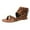 Brown, variant on Utoimkio Flat Sandals for Women Summer Women Casual Open Toe Comfy Sandals Pinch Toe Beach Casual Shoes