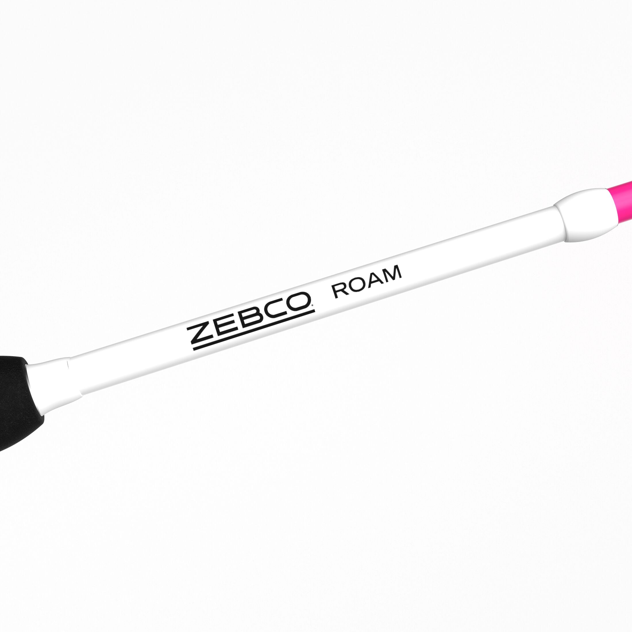 Zebco Roam Baitcast Reel and Fishing Rod Combo, 6-Foot 6-Inch Rod, Size 100 Reel, Right-Hand Retrieve, Pink