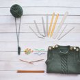 thumbnail image 3 of Miangastore Knit Needle Set Golden Stainless Steel 1 Set 4.7X0.4X0.04In, 3 of 9