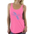 thumbnail image 1 of Awkward Styles Women's Autism Awareness Blue Ribbon Graphic Racerback Tank Tops Autistic Support, 1 of 4