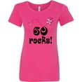 thumbnail image 3 of Inktastic 60th Birthday 60 Rocks Women's T-Shirt, 3 of 5