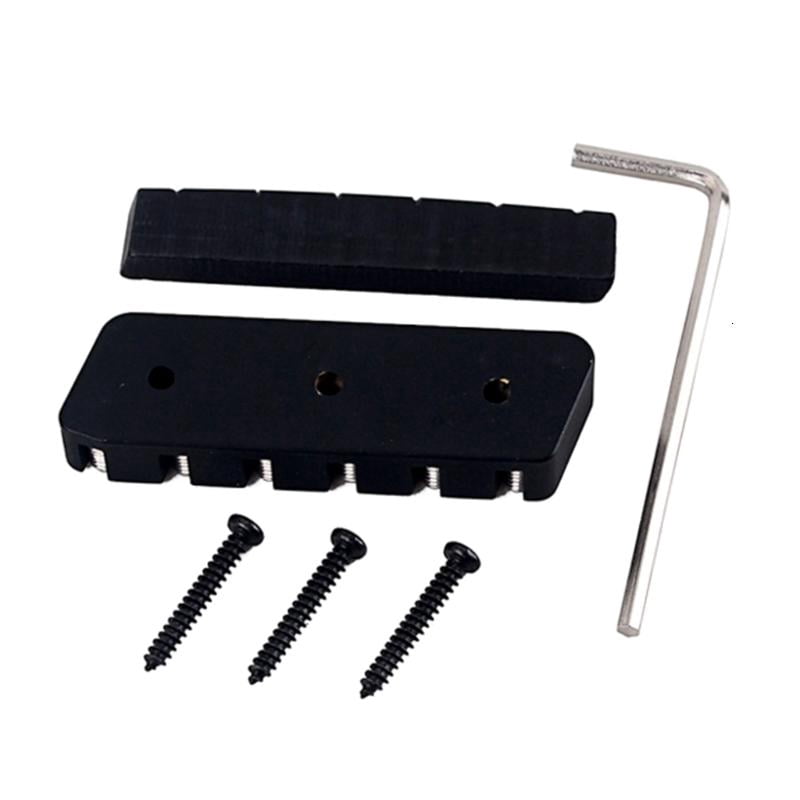 CEORPER Electric Guitar Lock Nut Set Plastic Tremolo String Locking Nut with Wrench