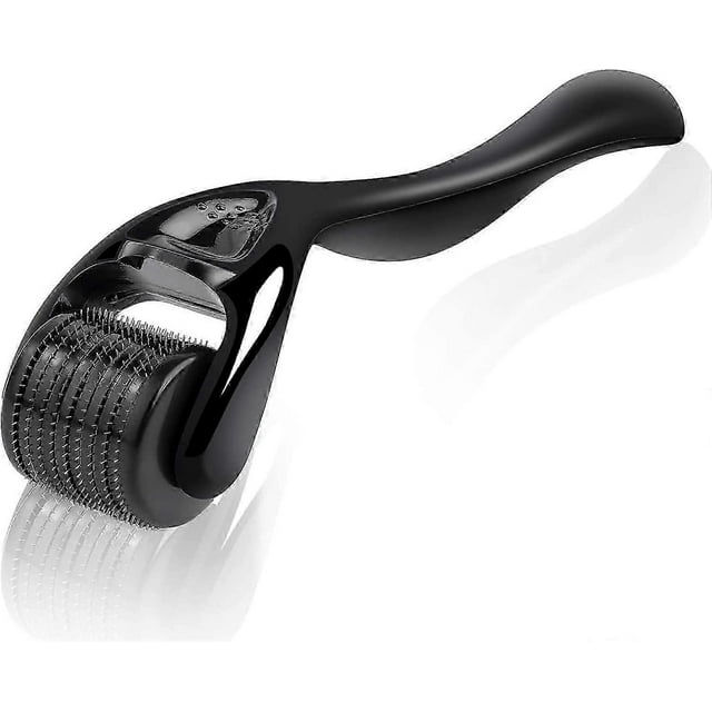Roller, 0.75mm Beard Growth Roller, Titanium 540 Micro Needle Roller for Men and Women, Microneedle Face Roller for Facial Skin Care, Anti Ageing Wrin