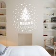 thumbnail image 4 of Merry Christmas Wall Stickers Christmas Tree Stars DIY Christmas Decor Stickers, 4 of 7
