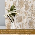 thumbnail image 4 of Cortinas DriftAway Freda, 244 x 244 cm, lino, diseño floral opaco, 2 paneles, 4 of 9