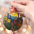 thumbnail image 4 of Wild Flower Suncatcher, Sunset Scenery Window Hangings For Garden, House Decoration, House Decor, Housewarming Gift, Wall Decor, Christmas, Ornament 2025, Holiday 2025, Holiday, 4 of 5