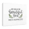 thumbnail image 5 of Scripture Walls  Beautiful One Song Of Solomon 2:10 Bible Verse Canvas Christian Wall Art Ready to Hang Unframed, 5 of 16