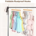 thumbnail image 4 of Organizador Bra Hanger Resovo para camisetas sin mangas, 20 ganchos, armario de madera, 4 of 7