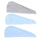 thumbnail image 1 of 3pcs Toallas de secado para el cabello de secado absorbente del cabello para mujeres para mujeres, 1 of 6