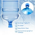thumbnail image 3 of Ruiboury 3x Gallon Water Jug Lid Safe And Durable Water Bottle Caps Wide Applications, 3 of 6