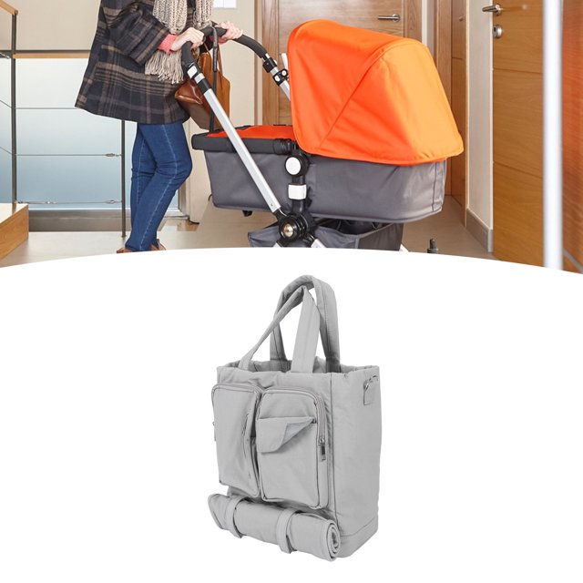 Bolsa De Pañales Para Bebés, Ligera, Impermeable, Bolsa De Pañales, Bolso De Mano, Correa De Hombro Ajustable Para Ir De Compras Y Viajar