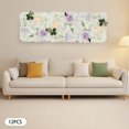 thumbnail image 5 of Wildnix Artificial Flower Wall Panels, 12-Piece Set, &nbsp; Plastic and Silk Dahlia, Rose, and Chrysanthemum Design for Indoor and Outdoor Decoration, 5 of 6