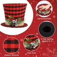 thumbnail image 2 of Christmas Tree Decorations,Christmas Tree Top Hat,Tree Top Star, Retractable Top Hat,Christmas Decor,Tree Star,ChristmasTree Topper, 2 of 6