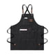 thumbnail image 1 of Oil Resistant Canvass Apron with Pocket Waterproof Lace-up Apron for Home Kitchen, 1 of 5