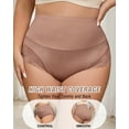 thumbnail image 4 of Shapewear Panties for Women Tummy Control High Waisted Compression Shaping Briefs Lightweight Control Lace Underwear, 4 of 8