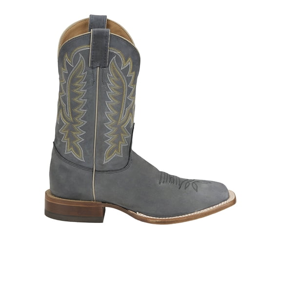 Justin Boots Mens Rancho Square Toe Pull On Cowboy Mid Calf Boots