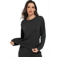 thumbnail image 2 of Cadmus Womens Soft Crewneck Sweatshirt Long Sleeve Workout Casual Pullover Basic Fall Shirts, 2 of 10