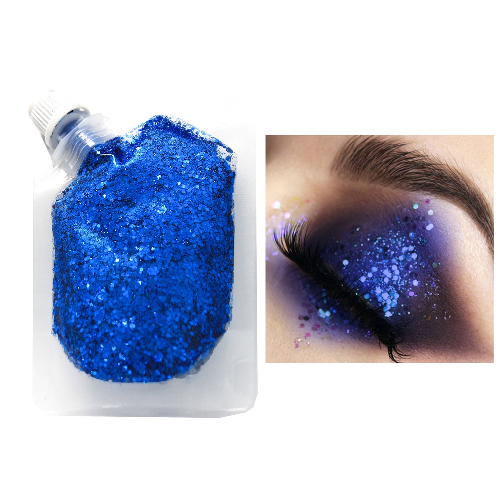 NIUREDLTD Glitter Gel Burst Glitter Eyeshadow Glitter Diamond Pearl Stage Glitter Eyeshadow