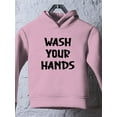 thumbnail image 3 of Wash Your Hands Hoodie Toddler -Smartprints Designs,  5 Toddler, 3 of 4