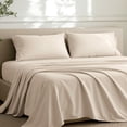 thumbnail image 3 of Bare Home Pillowcase Set - Envelope Closure - Premium 1800 Collection - Double Brushed - Ultra Soft - Standard Size, Sand, 2 Count, 3 of 8