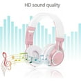 thumbnail image 2 of LINLIN Bluetooth Over Ear Headset, Bluetooth Wireless Headset Foldable Headphone with Microphone with Mic/FM/TF Card/AUX for PC TV Smart Phones & Tablets, 2 of 8