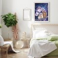 thumbnail image 4 of Taladro cuadrado completo hecho a mano 5D animales noche dibujo Kit DIY arte diamante pintura Likrtyny Arte deco, 4 of 9