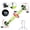 Green, variant on LITOM Hood Under-Hood Work Light Strip, 3000LM LED Magnetic Strip with Hook, 2000mAh Cordless Rechargeable Hood Light for Mechanical/Automotive Repair/Garage - Green
