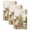 Brown, variant on Forest Kitchen Towels Set of 3, Christmas Trees Snowflake Elk Wildlife Winter Absorbent Dish Towels for Kitchen, Microfiber Hand Towel, Quick Drying Tea Towel for Cleaning Decorative Dishcloths