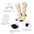 thumbnail image 4 of Picia Women Crew Soft Moisture-wicking Socks Rabbit And Balloon Pattern Design Cotton Socks, One Size fit All, 4 of 9