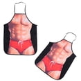 thumbnail image 1 of Sexy Man Woman 3d Cooking Delantal Impermeable Efectos Visuales Realistas Duraderos Para Cocinar Diversión, 1 of 7