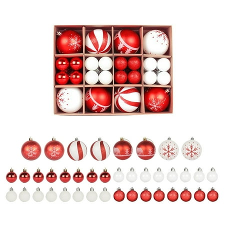 

Veki Christmas Ball Decoration Christmas Tree Decoration Shatterproof Christmas Tree Decoration Lanyard Multicolor Party Decoration Ornament Ball Decoration Pendant Ceiling Drapes