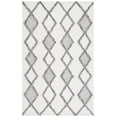 thumbnail image 2 of SAFAVIEH Casablanca Yadira Diamond Area Rug, Ivory/Black, 5' x 8', 2 of 11