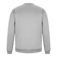 thumbnail image 4 of Maean Men Crewneck Sweatshirts Athletic Workout Sweat Shirt Casual Loose Long Sleeve Pullover Tops for Mens, 4 of 6