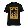 thumbnail image 5 of T-shirt German Coat Of Arms  Soft Cotton Adult Heat-Transfer Graphic T-Shirt - 180g Breathable Fabric, Unisex Summer Casual Wear with Durable Heat-Printed Design, 5 of 10
