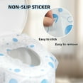 thumbnail image 2 of Toilet Seat Covers Disposable, Waterproof Extra Large Disposable Toilet Seat Covers with Non-Slip, Individually Wrapped for Travel, Toddlers Potty Training in Public Restrooms 20 Pack, 2 of 8