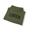 thumbnail image 4 of London England Lover Anglophile Moving Hoodie, Gifts, Hooded Sweatshirt, 4 of 4