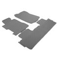 thumbnail image 2 of Ikon Motorsports Floor Mats Compatible With 2006-2011 Honda Civic Sedan 4-Door, Gray Latex All Weather Car Auto Front Rear Carpets Liner 3PC Set Protector, 2 of 9