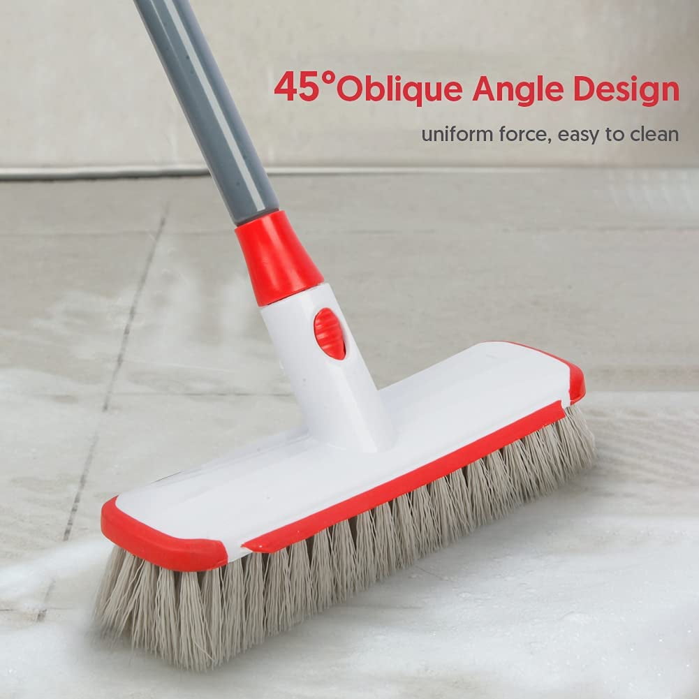 20 Stiff Poly Bristle Everyday Economy Floor Scrubbing Brush for